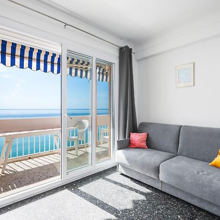 Le Panorama -Vue Exceptionnelle - Dernier Etage - Front De Mer Menton Exterior foto