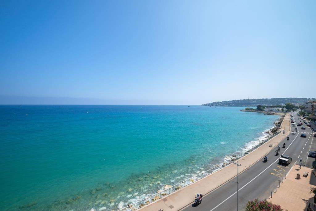 Le Panorama -Vue Exceptionnelle - Dernier Etage - Front De Mer Menton Exterior foto